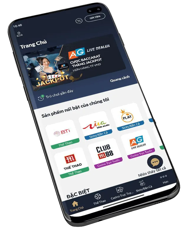 Trải nghiệm các trò chơi độc quyền trên ứng dụng Bet68